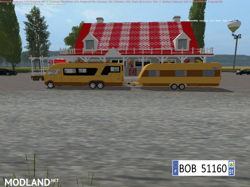 PACK DUO CAMPER CARAVANE BY BOB51160