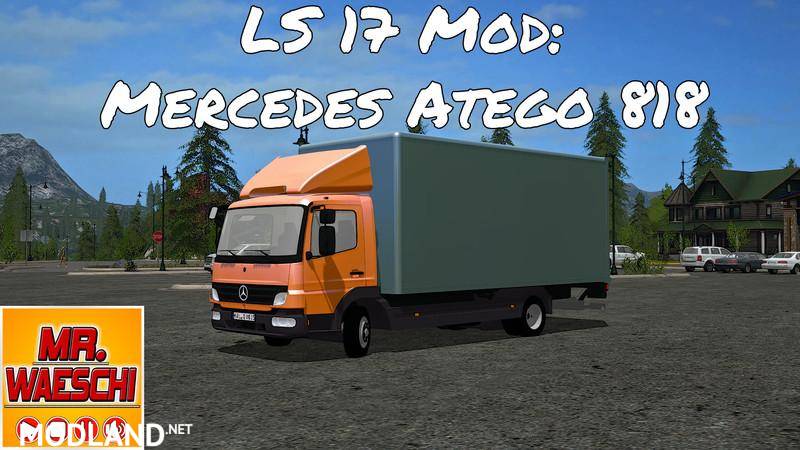 Mercedes Benz Atego 818 with accessories