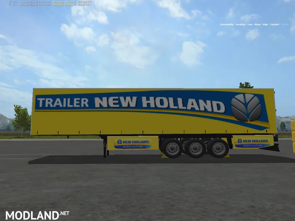 NEW HOLLAND YELLOW 3AND1(RETRAVAILLER BY BOB51160)