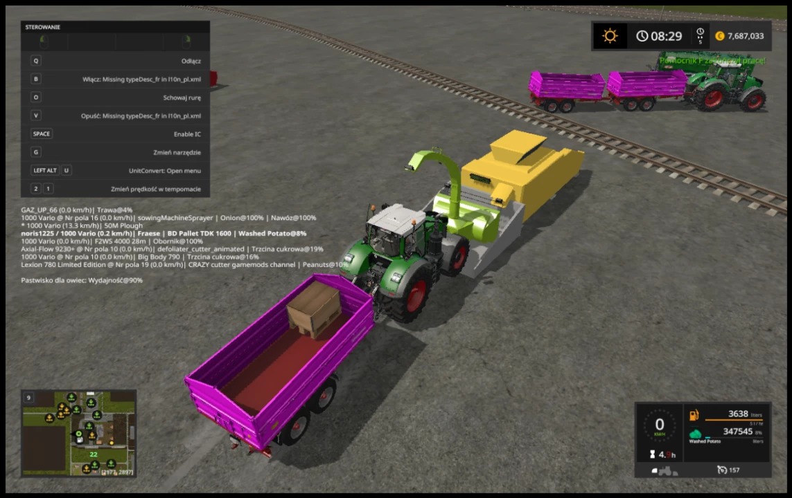 FS17__washedPotato washedPeanut pack placeable