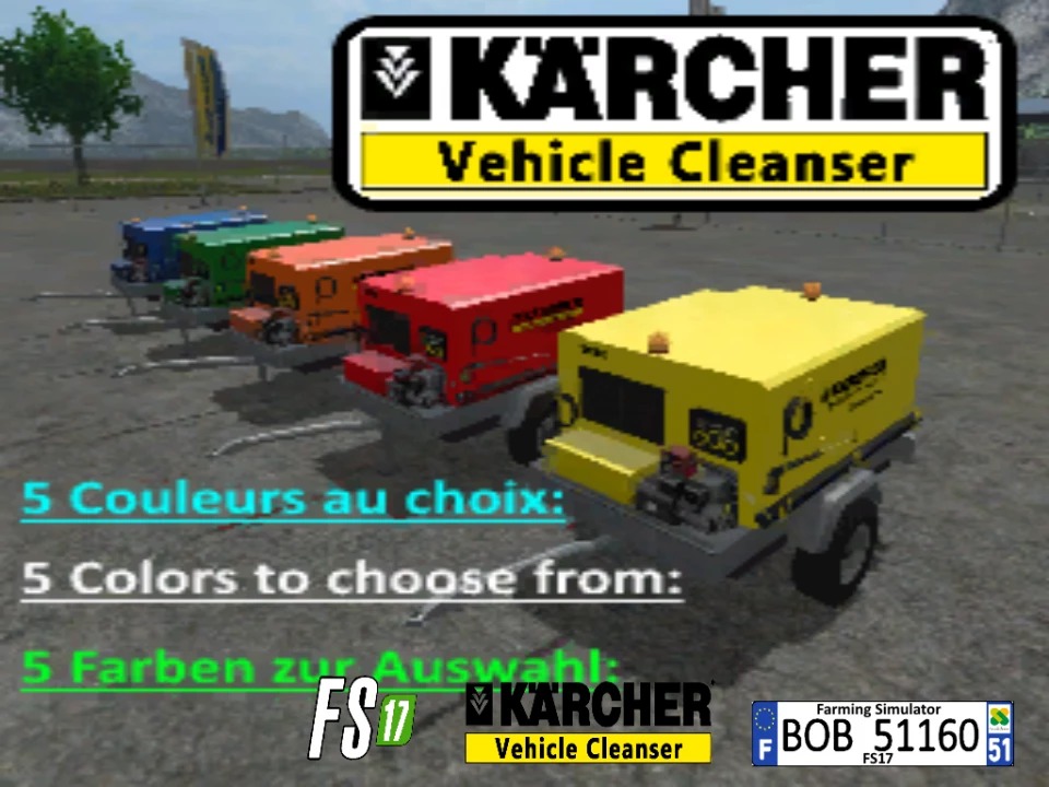 FS17 Kaercher Mobile HPW By BOB51160