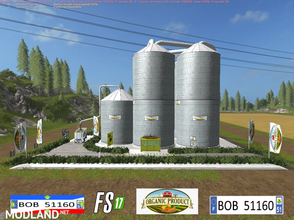 FS 17 Silo Organic Product by BOB51160