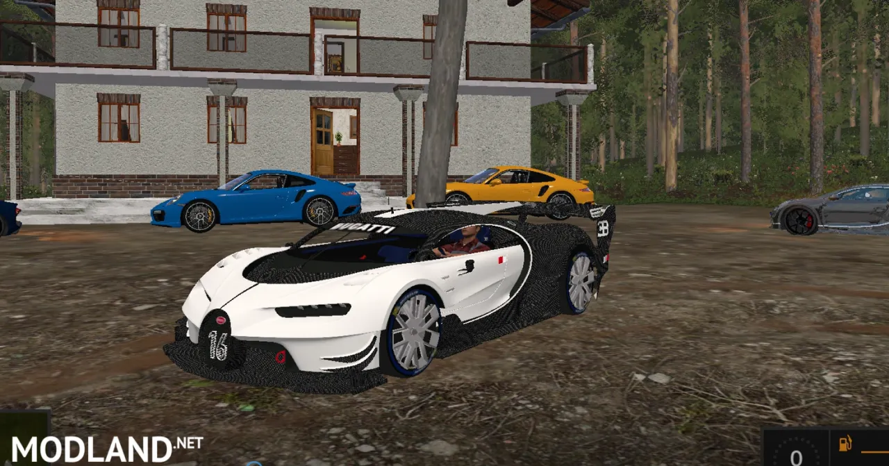 Bugatti Chiron Vision GT White
