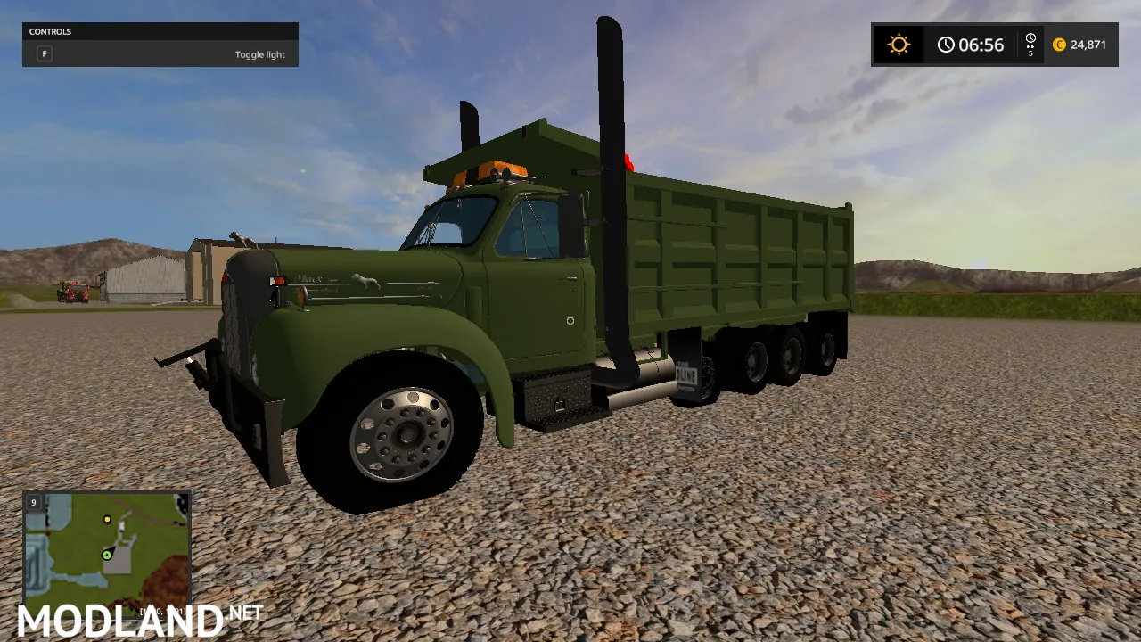 mack B61 dump truck fixed