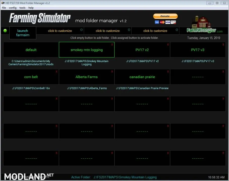 Farming Simulator Mod Folder Manager