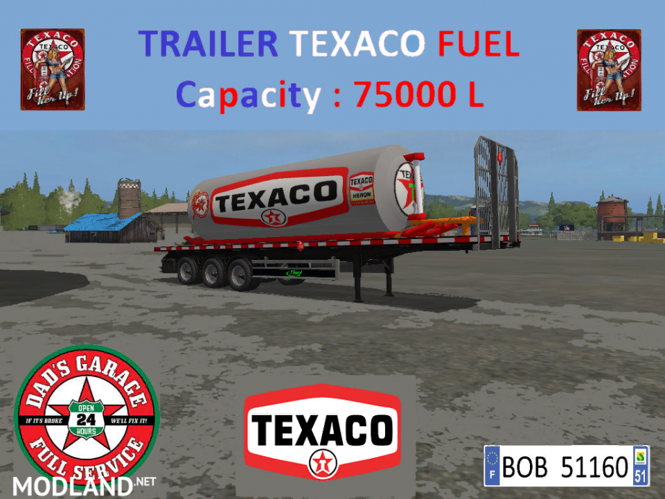 TEXACO FUEL TRAILER (BY BOB51160)